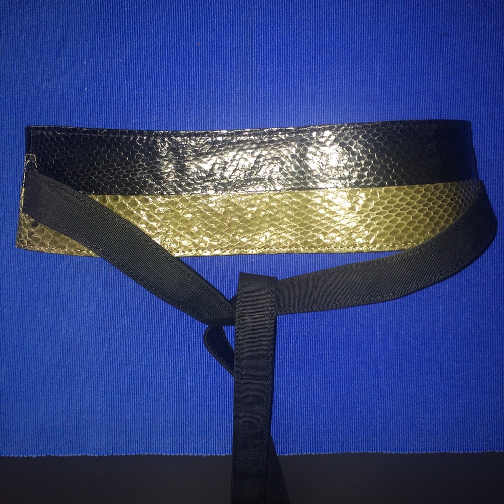diane von furstenberg leather obi belt